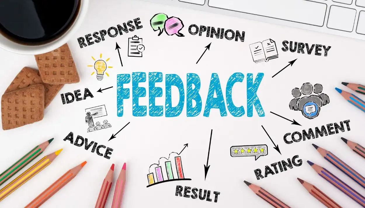 board with word feedback